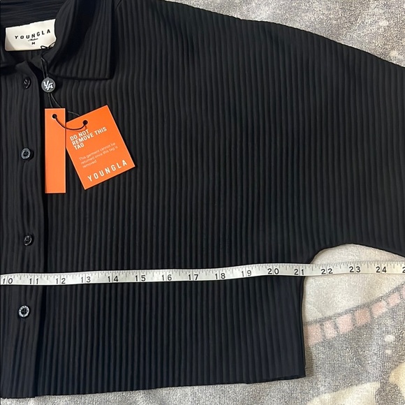 youngLA W444 ARIA PLEATED TOP - Picture 8 of 12